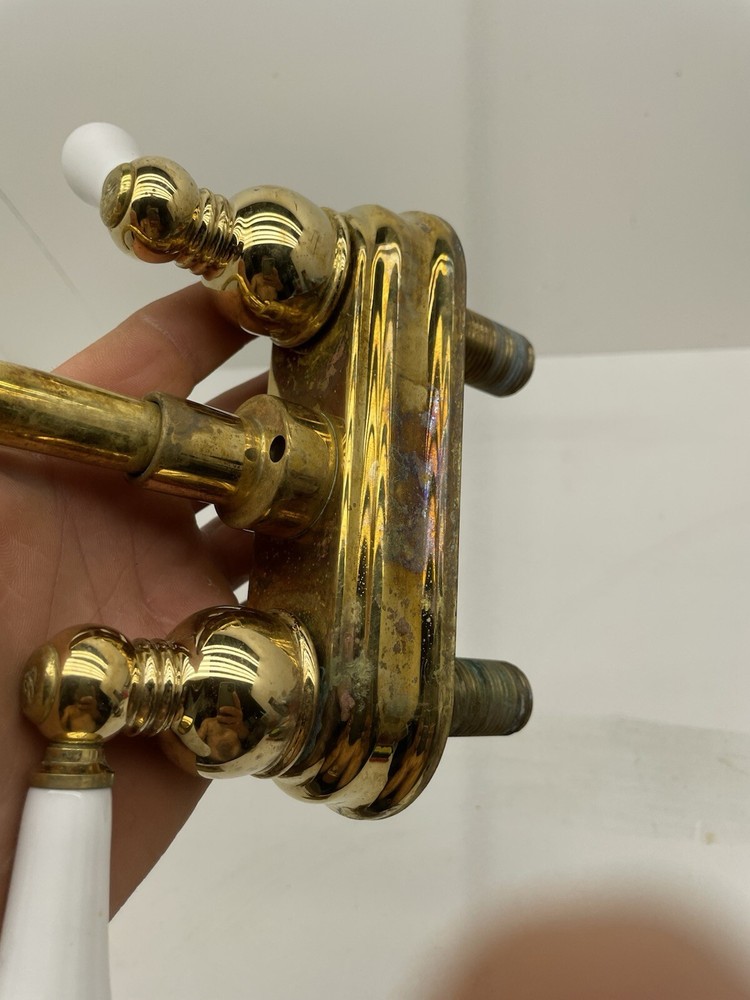 Vintage 2 Handle Brass Faucet