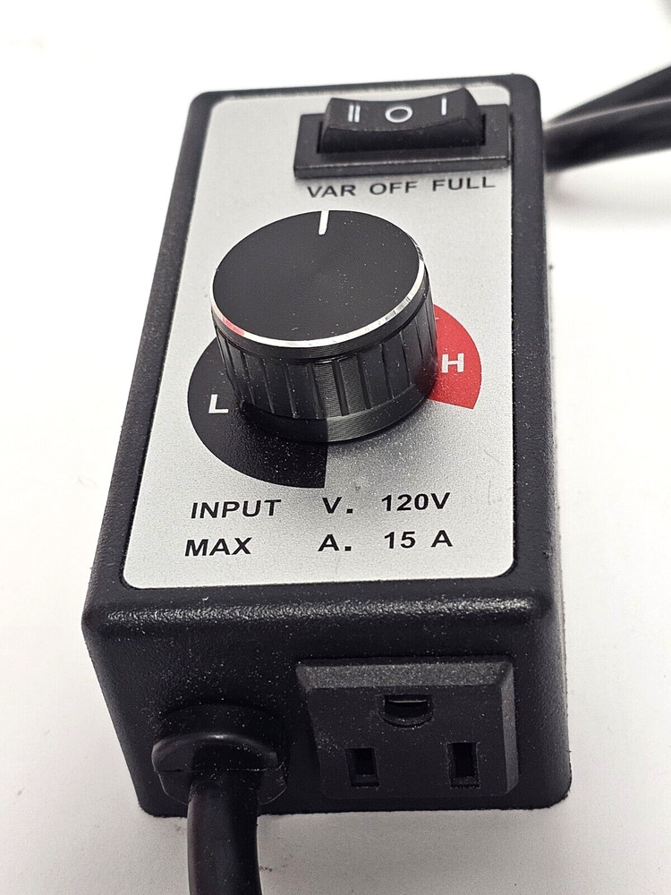 VARIABLE SPEED CONTROLLER FOR ROUTER,FANS, 120V 1500W