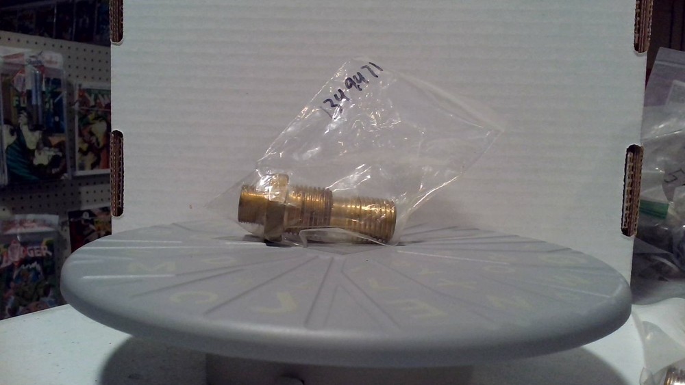 BRASS VALVE PIN - 3 THREADS - PITCH 2mm- HEX.26mm FAEMA