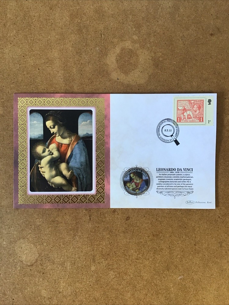 Leonardo Da Vinci Coin Cover