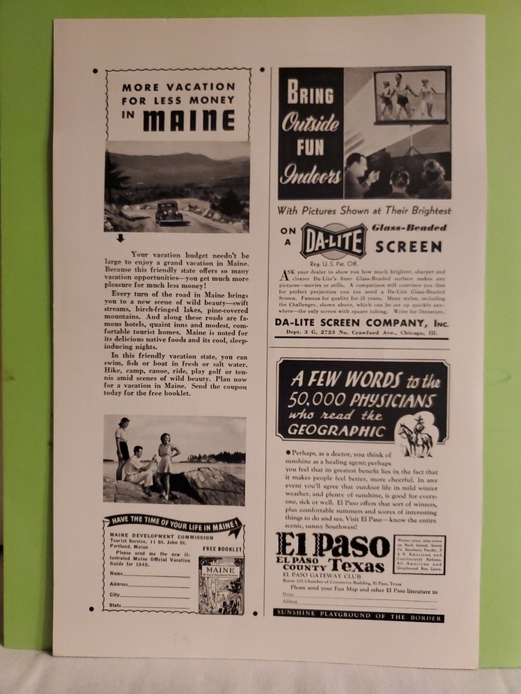 Advertisement 1940 Studebaker Commander