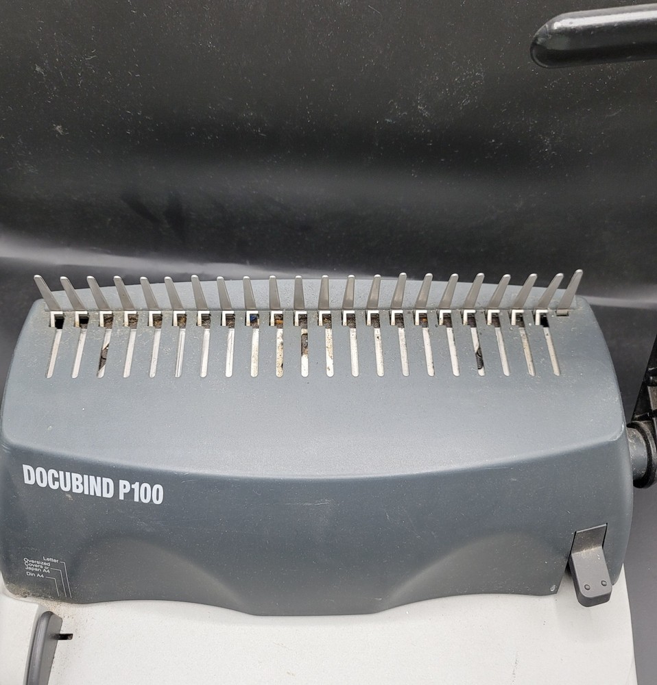 GBC Docubind P100 Binding Machine Comb Punch Binder