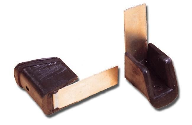55 56 57 Chevy Vent Window Division Bar Channel Stops