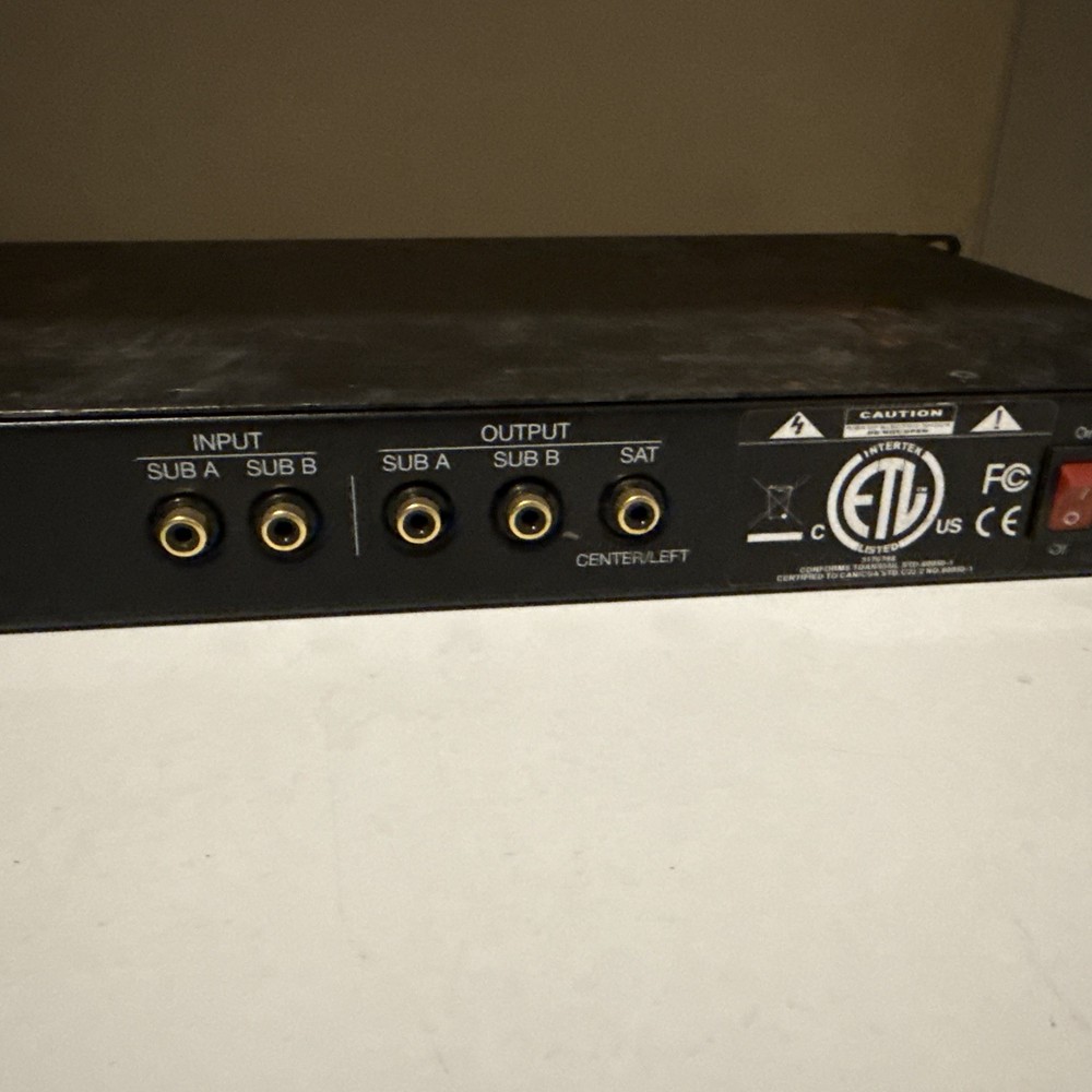 Audyssey SubEqla Equalizer