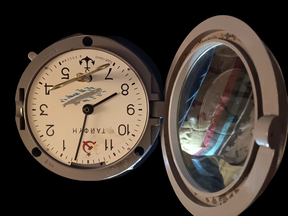 WWII Soviet Navy Submarine Clocks