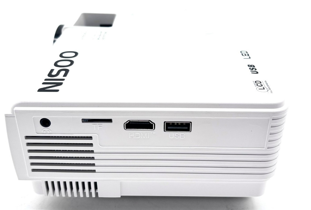 NISOO Desktop Full High Definition LED Source Projector Model N1 - White