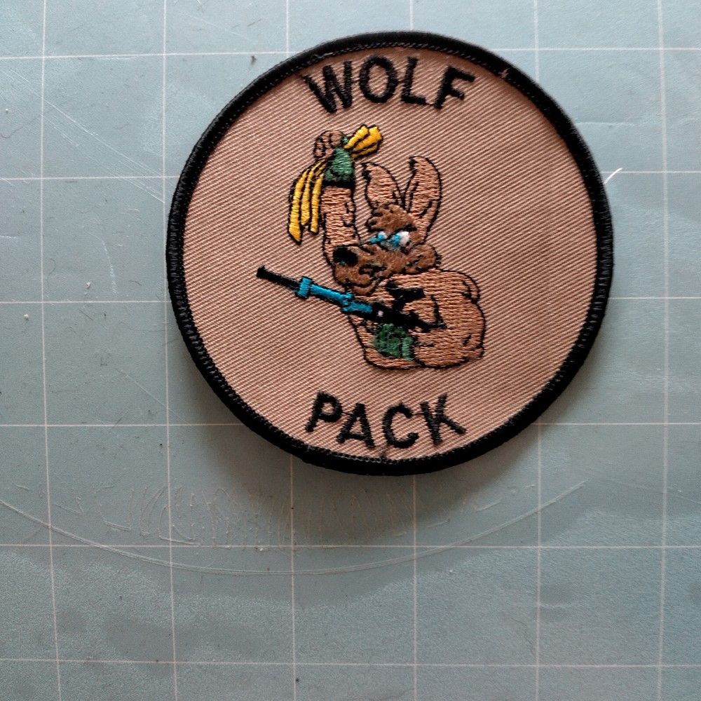 Wolf Pack Team Patch size 3.5x3.5