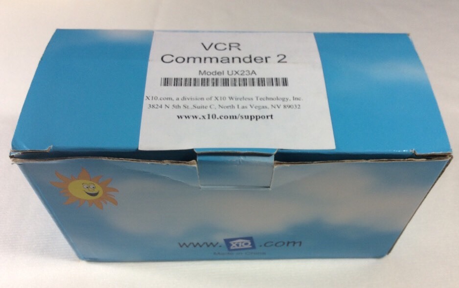 X-10 VCR Commander 2 New In Box