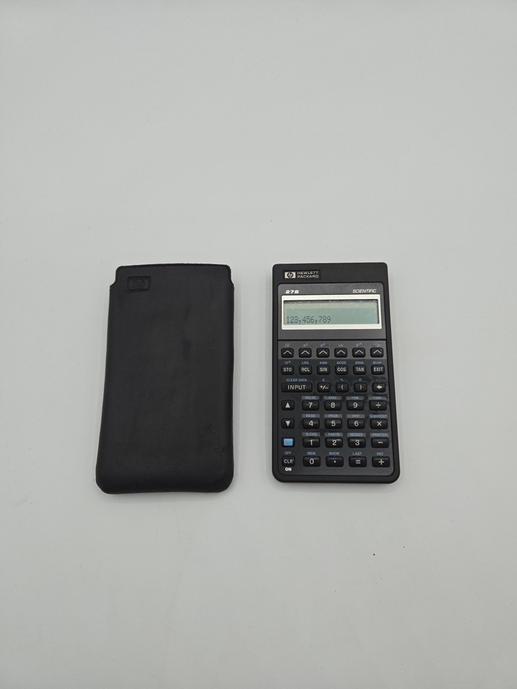 Hewlett-Packard HP 27S Scientific Calculator (2803A) - Nice Condition