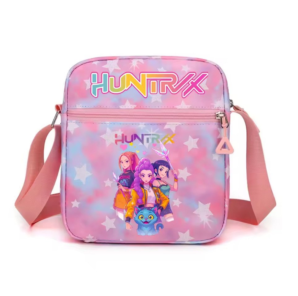 1 PC Random Kpop Devil Hunter Shoulder Bag For Kids