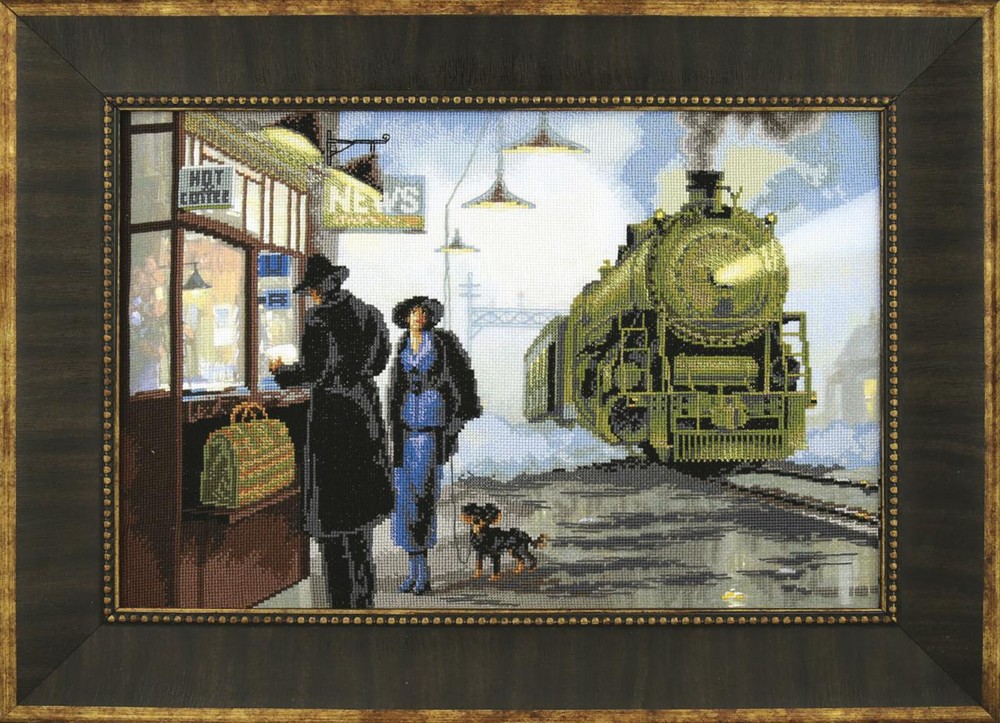 DIY Cross stitch kit "Evening express"