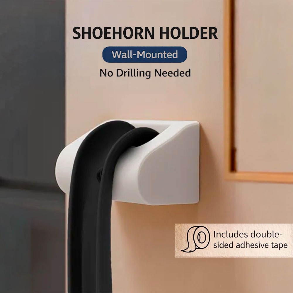 Multi-Purpose Wall Holder – Shoe Horn, Scissors, Tape & More