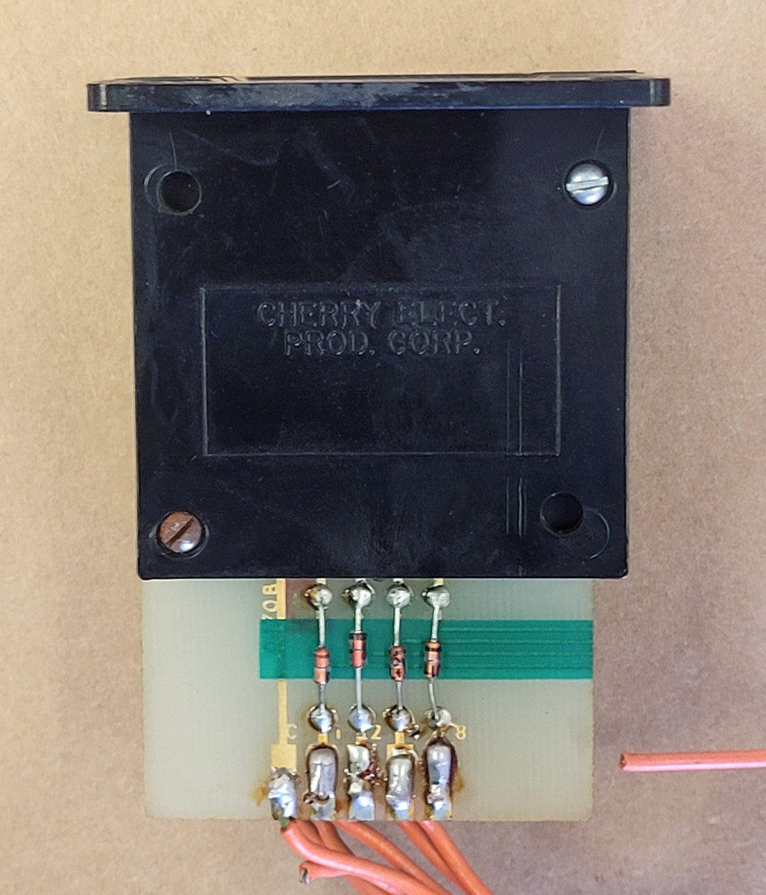 CHERRY ELECTRIC T11-52A 3-DIGIT CODE INDICATING WHEEL