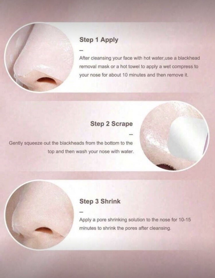 2pc Manual Blackhead Remover, Blackhead Removal Tool, Blackhead Removal Scraper,