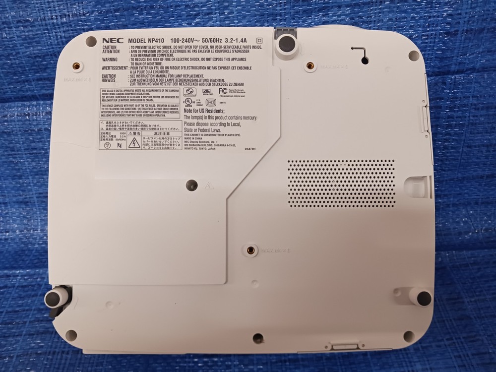 NEC NP410 DLP Projector, Tested, Working, With Remote