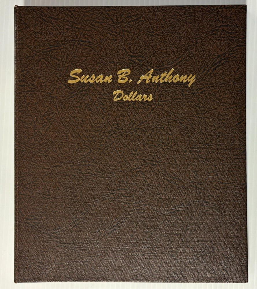 Susan B Anthony Dollars Complete w/Proof Issues Dansco #8180 & 1979S 1981S Var 2