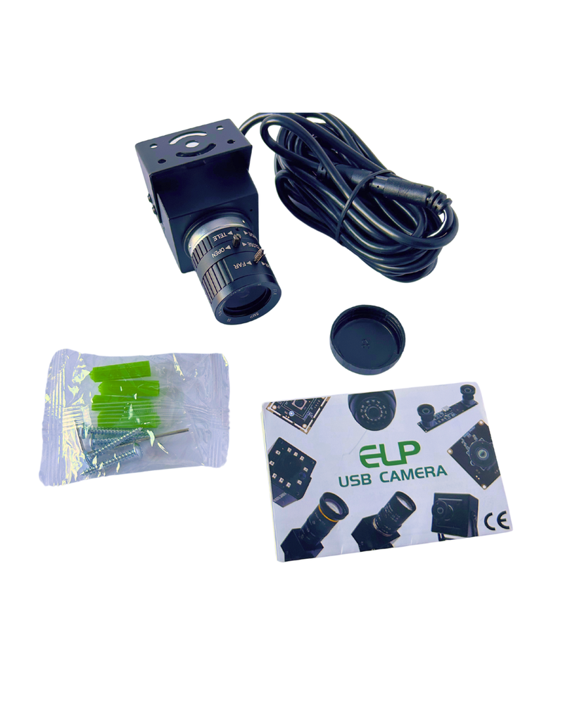 Web Camera Manual Zoom Webcam 3.6-10mm Variable Focus PC Camera ELP 4K USB