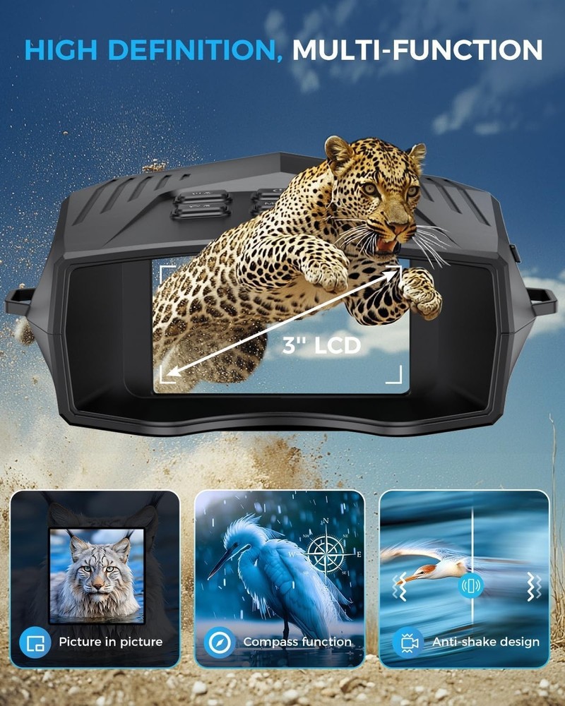 Waterproof Infrared Binoculars for Adults