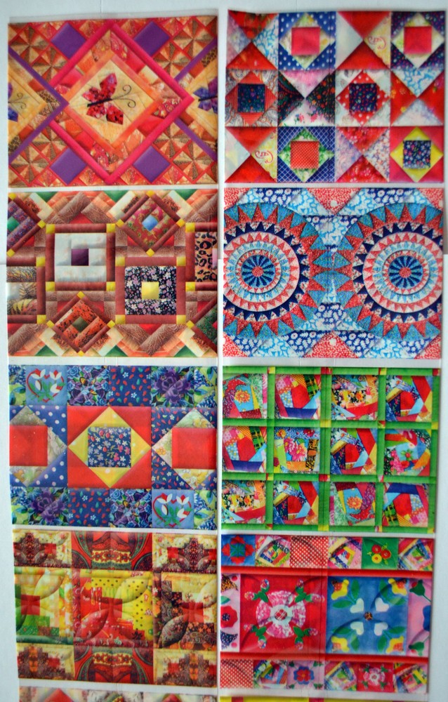 10 EASTER EGG WRAPS THERMO SLEEVES, Patchwork art