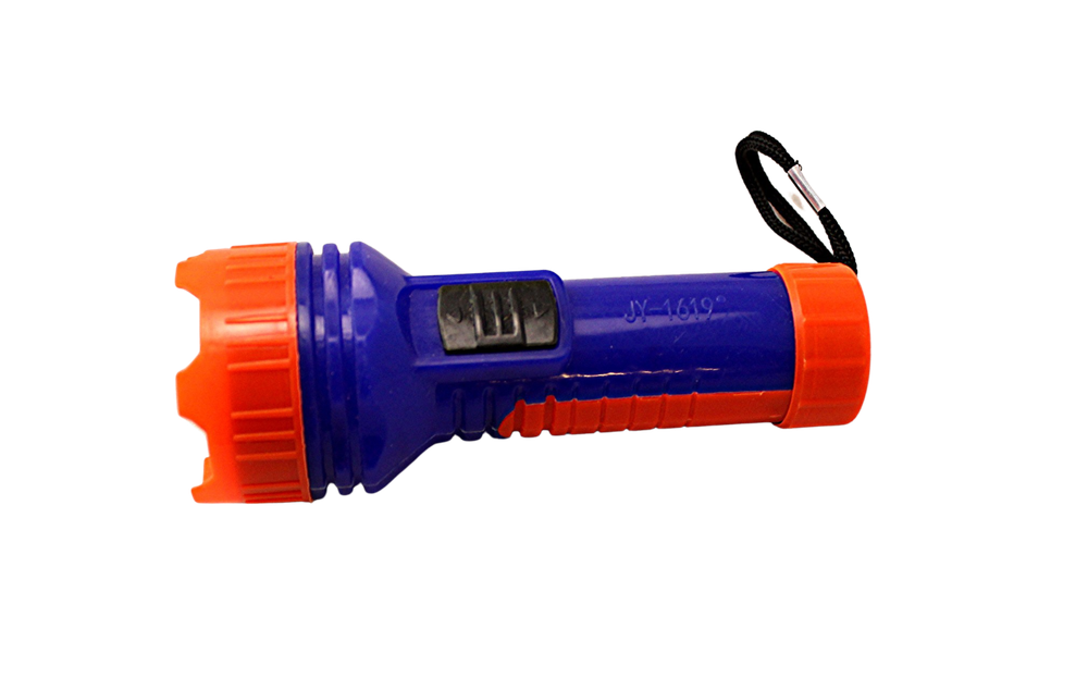 24 Pack Double White LED Mini Flashlight with Carry Strap W Display