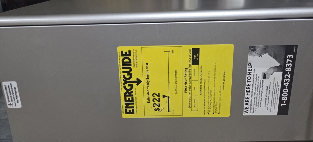 Rheem NG 9.5 GPM Indoor OR Outdoor Tankless Water Heater SMART ECOH200DVELN-3