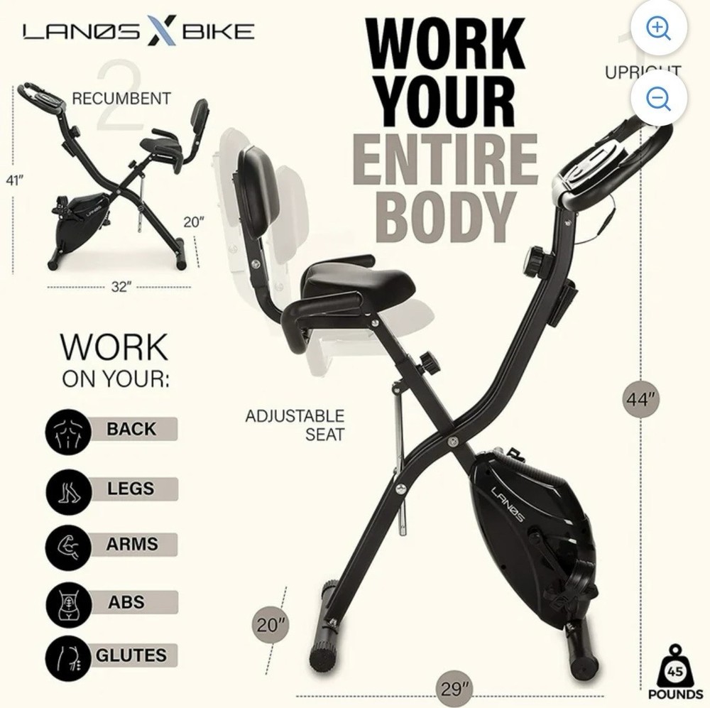 lanos exercise bike