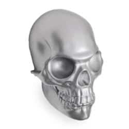Wink Skull 3D Figural Bottle Opener Silver