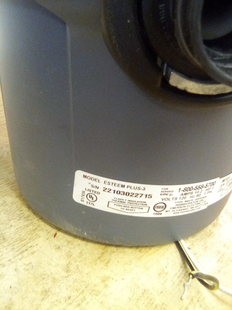 InSinkErator Evolution Esteem Plus-3 Garbage Disposal