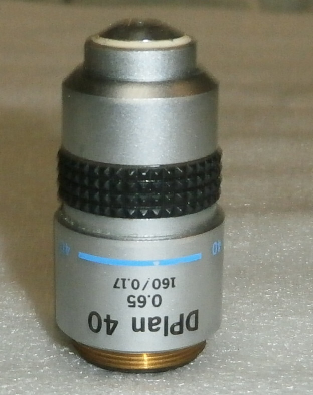 Olympus D Plan 40X/0.65 Microscope 160/0.17