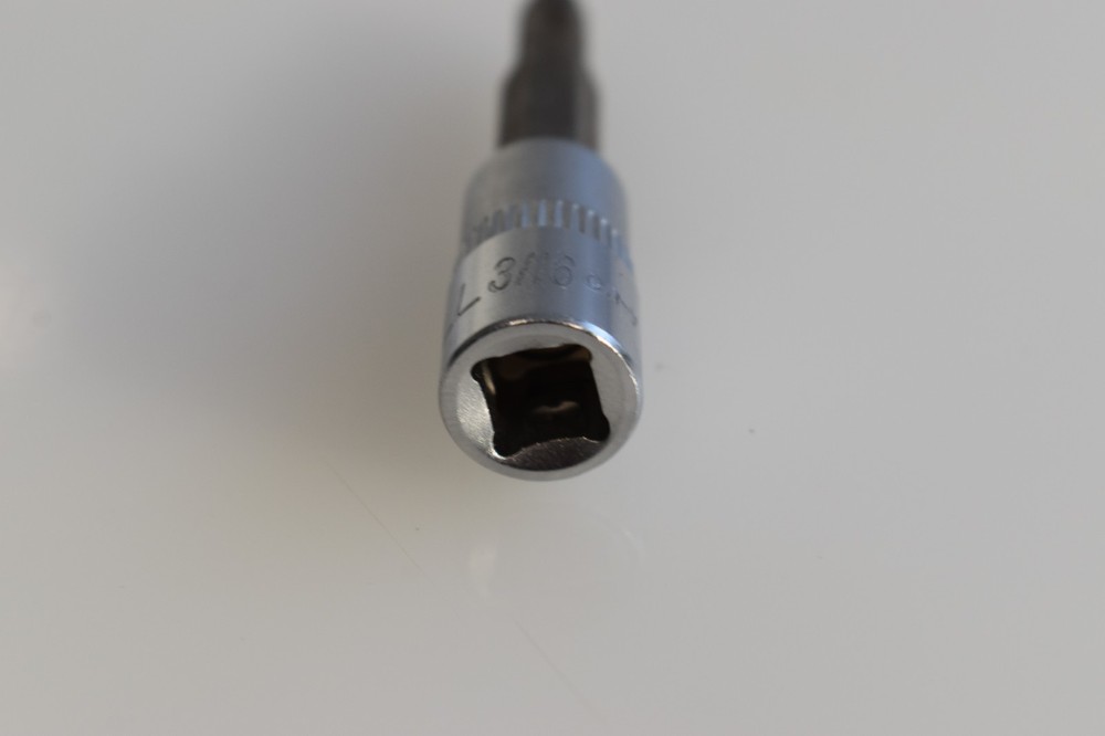 Cornwell Tools CBS3160 3/16" SAE Hex Bit Socket Driver 1/4" Drive Chrome