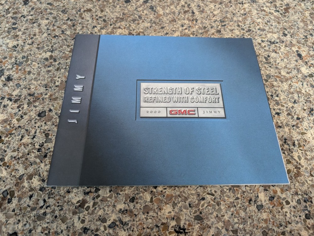2000 GMC JIMMY FULL LINE BROCHURE