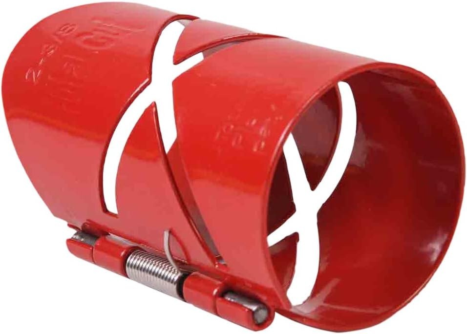 Professional 2.38" Pipe Cutting Guide with Spring-Loaded Hinge for Accuracy