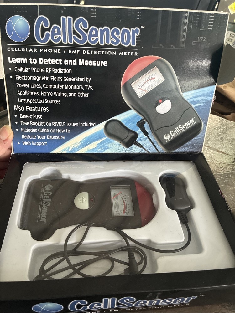 CellSensor Cellular Phone EMF Detection Meter RF Radiation Electromagnetic Field