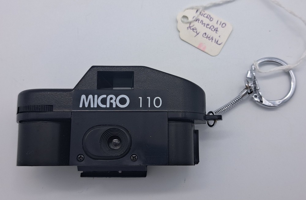 Micro 110 Camera Keychain Spy Size