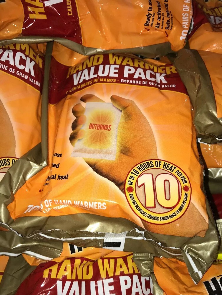 HotHands Hand Warmers 12 - 10-Pair Value Packs NEW