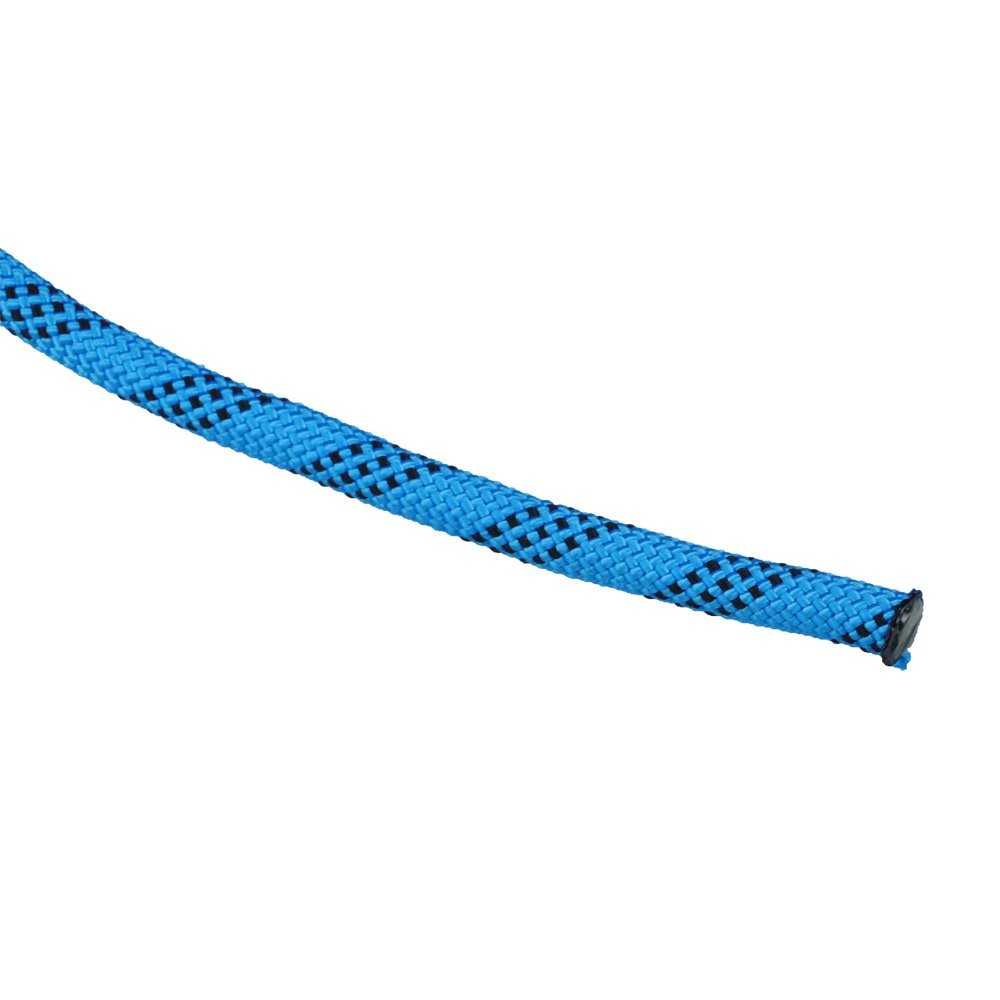 3/8" × 100' Arborist Tree Rope Braid Polyester Rope Blue & Black