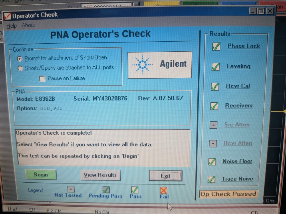 🔥 Agilent E8362B 10Mhz-20GHz Vector Network Analyzer ~ Calibrated! w/options.