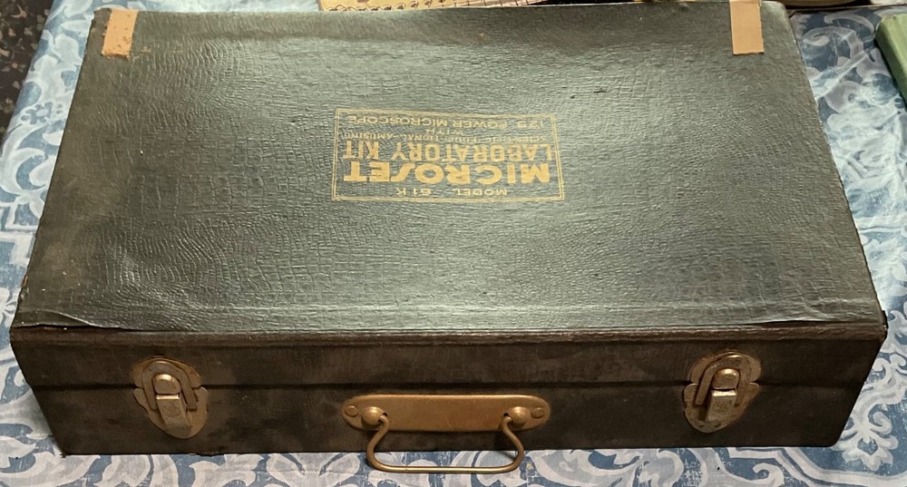 Model 61 K Microset Laboratory Kit with microscope, VTG