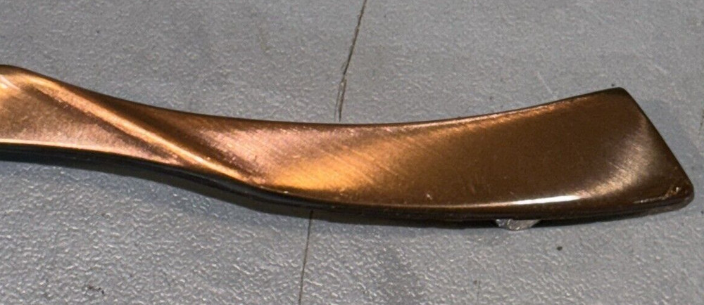 Brushed Copper Cabinet Door Handle Pull. 3” Hole Pattern