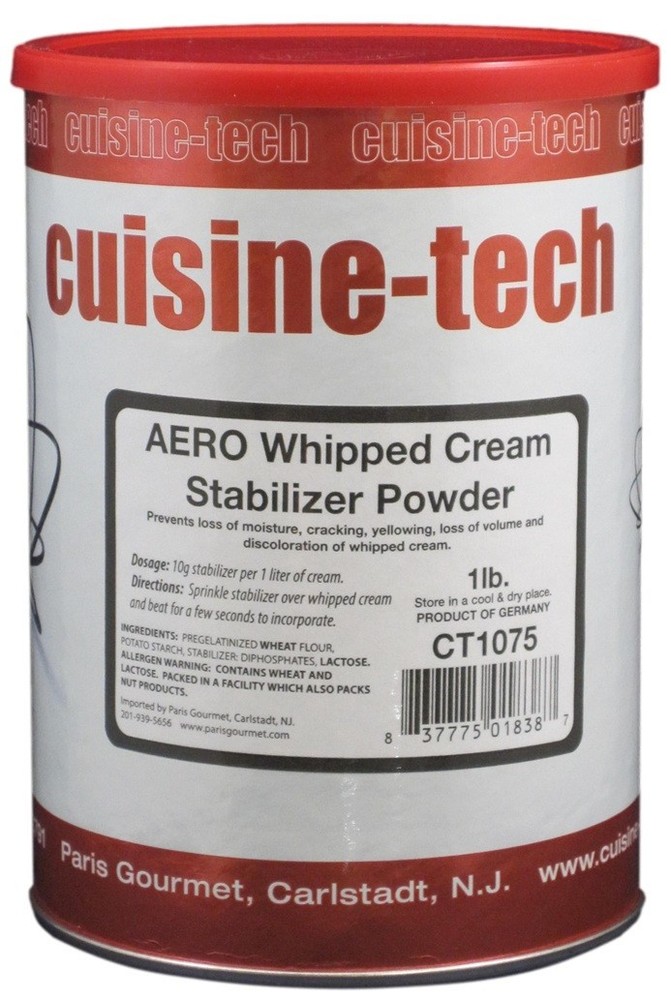Cuisine Tech 'AERO' Whipped Cream Stabilizer Powder - 1 lbs