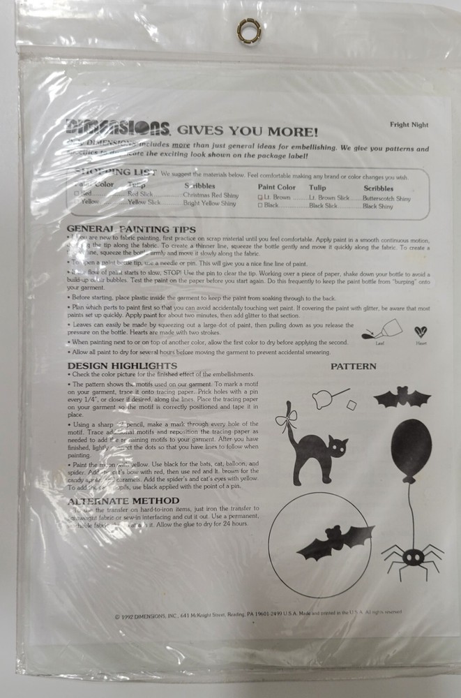 Vintage Halloween Mice Decal Transfer