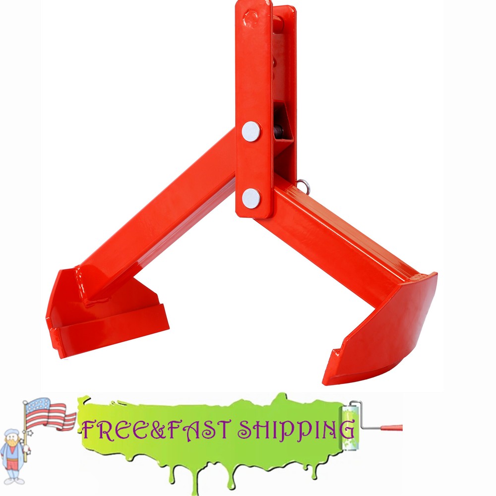 Vertical Drum Clamp for Quick & Easy Loading/Unloading 1100lbs Load Steel Drums