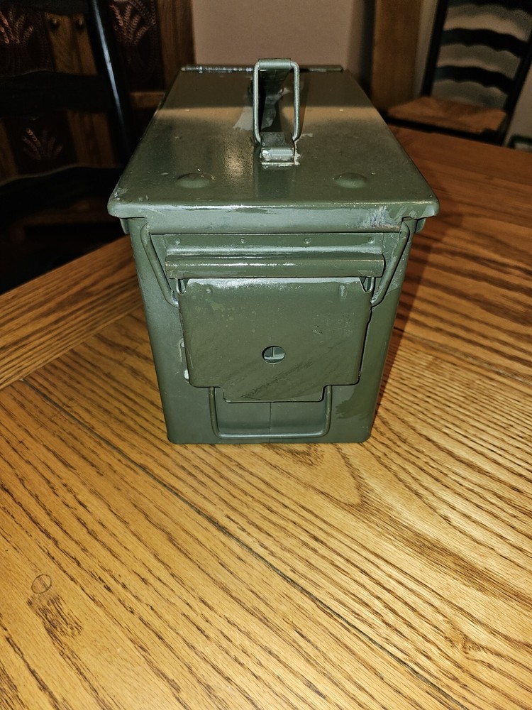 Vintage Ammo Box Metal