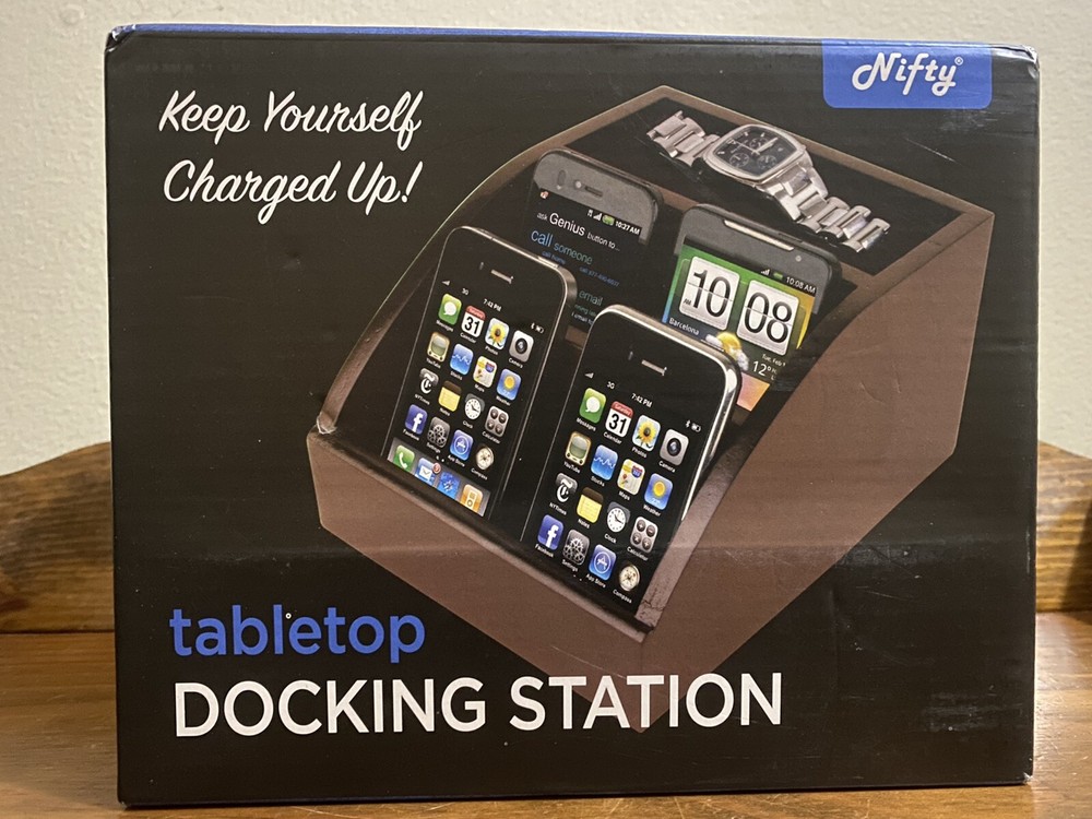 New Nifty Tabletop Docking Station Remote Caddy