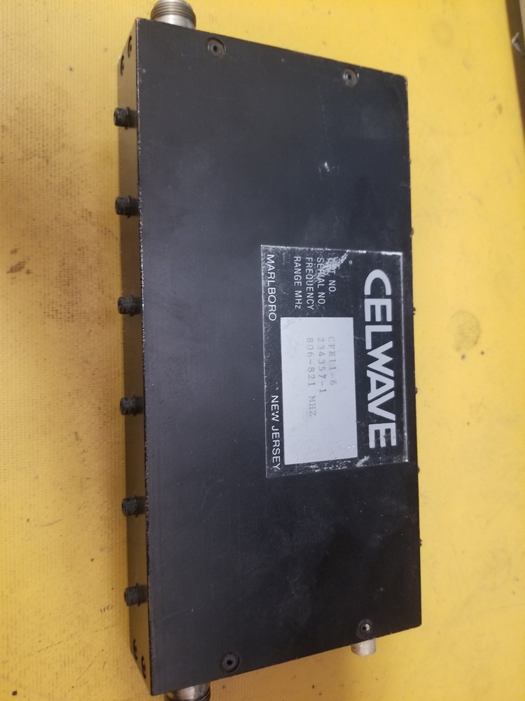 Tunable Celwave 806-821mhz Bandpass  Filter CFx11-6