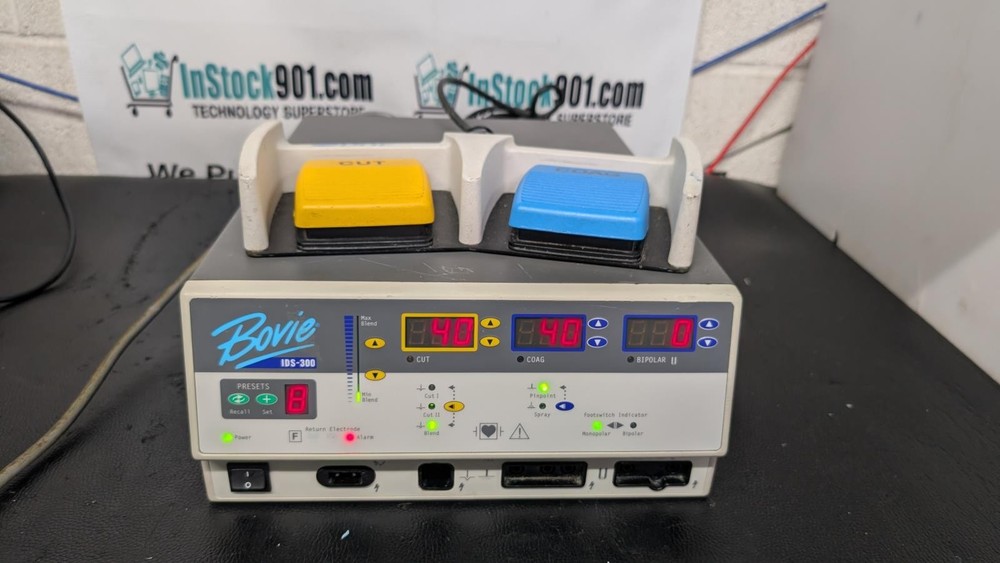 Bovie IDS-300 Controller System w/ Foot Pedal Footswitch