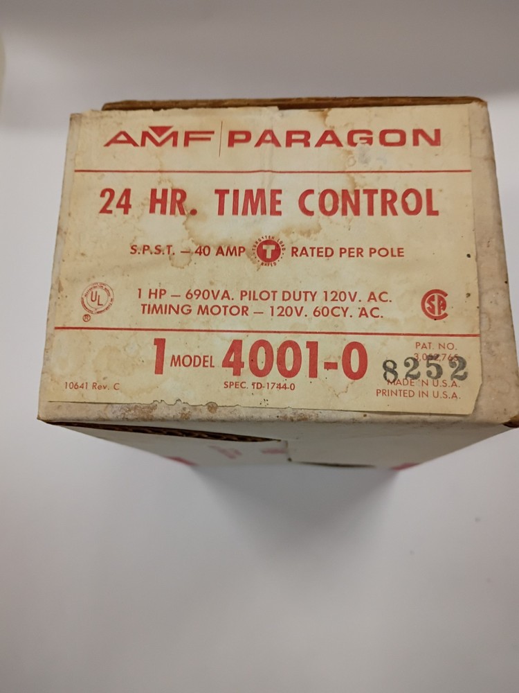 AMF Paragon 24 Hr Time Control 4001-0