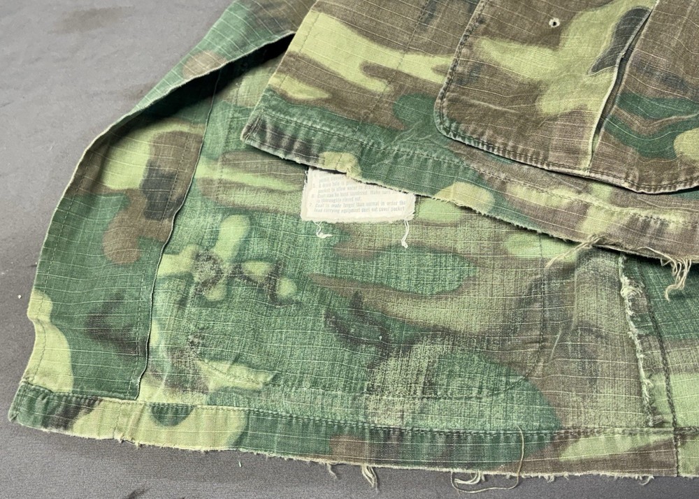 Named USMC ERDL Uniform 1969 Dated Vietnam War Original Small-Regular