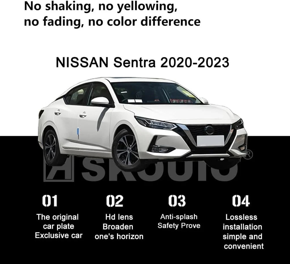 Side Mirror Replacement Glass for 2020-2023 Sentra Driver side