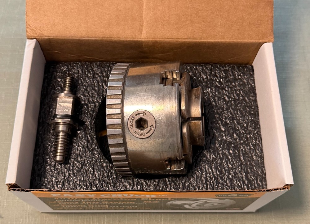 EasyWood EasyChuck 1"x8 tpi thread